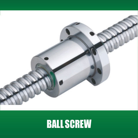 Ball screw (บอลสกรู) จะประกอบไปด้วยแกนสกรูและตัวนัทซึ่งจะมีเม็ดลูกปืนที่ไหลเวียนโดยการบังคับทิศทางด้วยชิ้นส่วนทางกลภายใน บอลสกรูทำหน้าที่เปลี่ยนการหมุนให้เป็นการเคลื่อนที่เชิงเส้น โดยส่วนมากแล้วมักจะน
